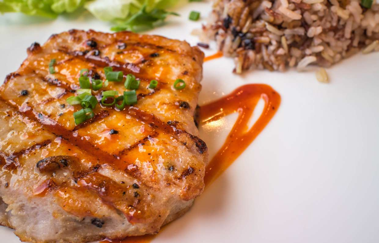 Свинина в апельсиново-медовом маринаде