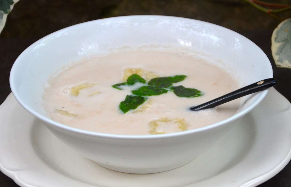 Банановый крем-суп