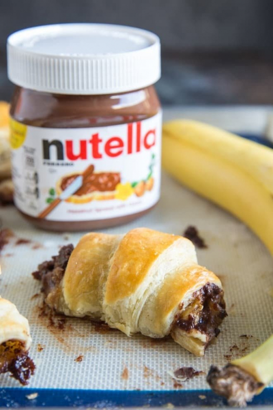 Круассаны с Нутеллой