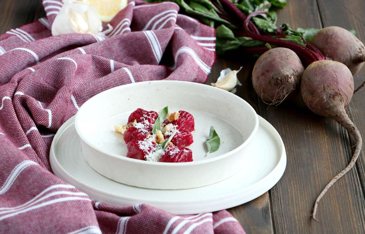 Ньокки со свеклой