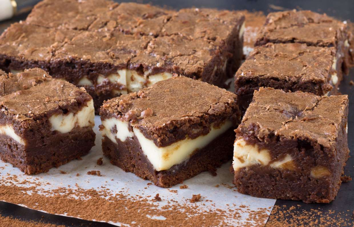 Шоколадный брауни &laquo;Чизкейк&raquo;