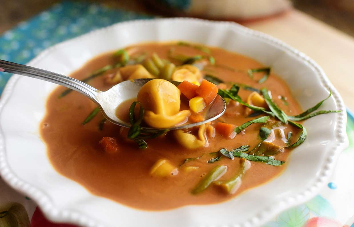 Суп с тортеллини