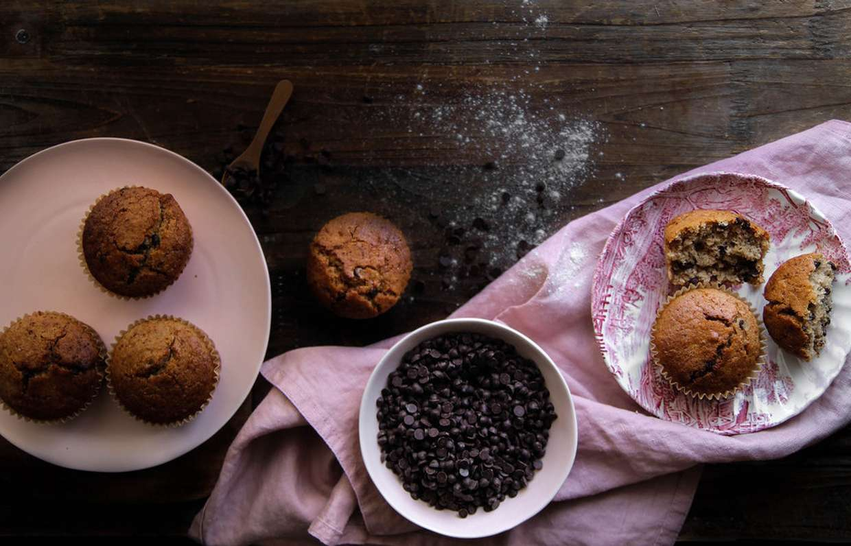 Веганские маффины без глютена