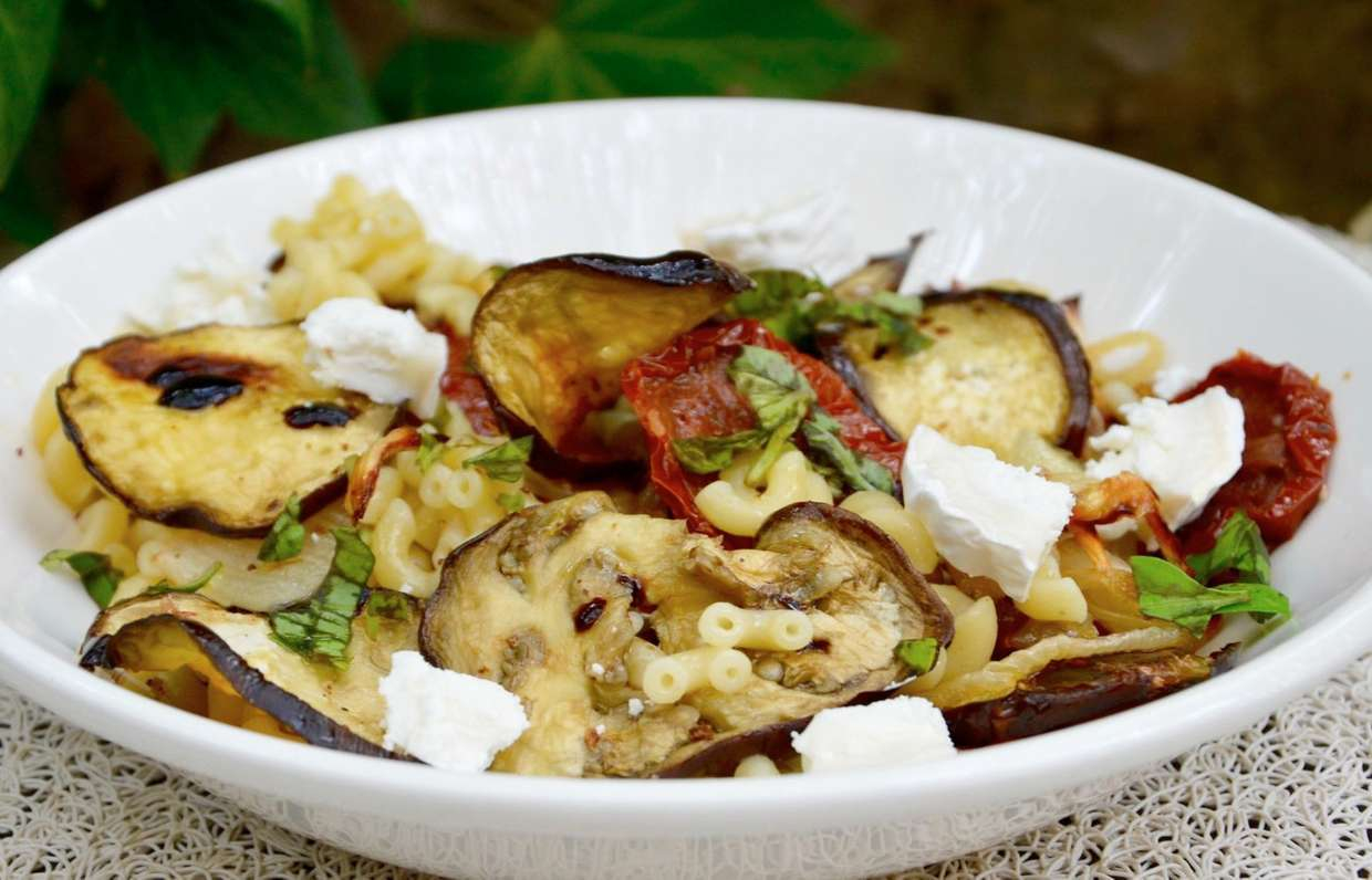 Салат с баклажанами