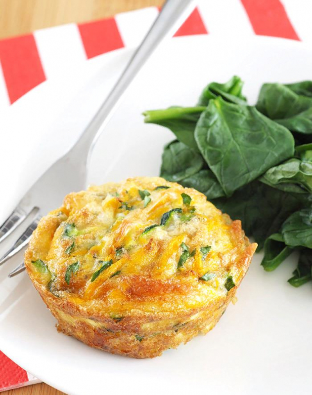 Диетическая фриттата с конопляным белком