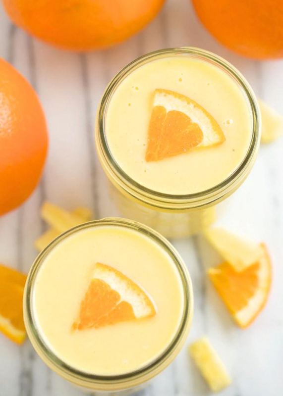 Высокобелковый тропический коктейль